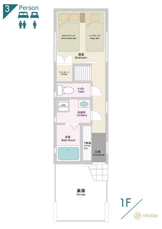 Nestay Villa Tokyo Sugamo Eksteriør billede